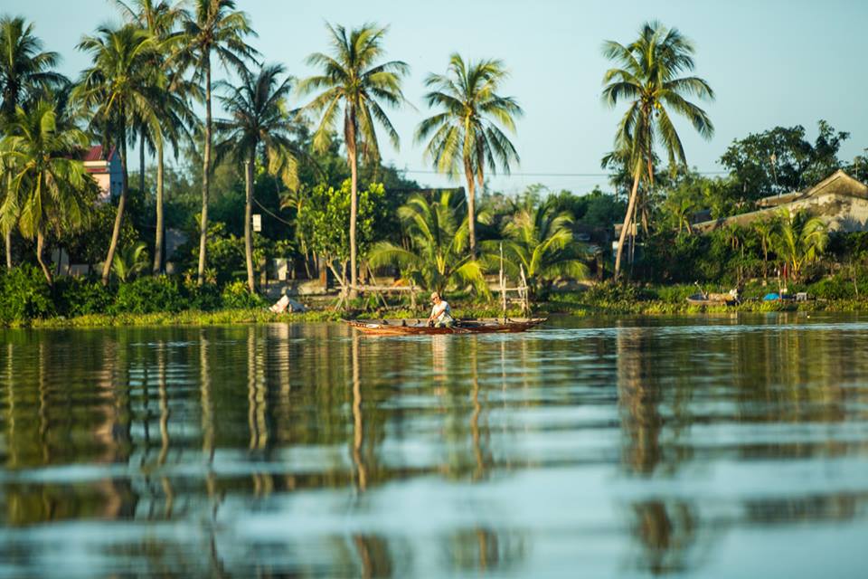 Palmová řeka v Hoi An